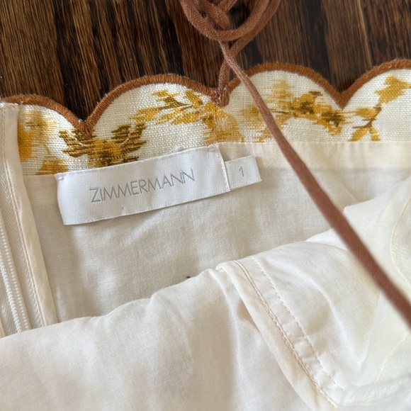 ZIMMERMANN Aliane Scallop Top & Short Set - Picture 6 of 10